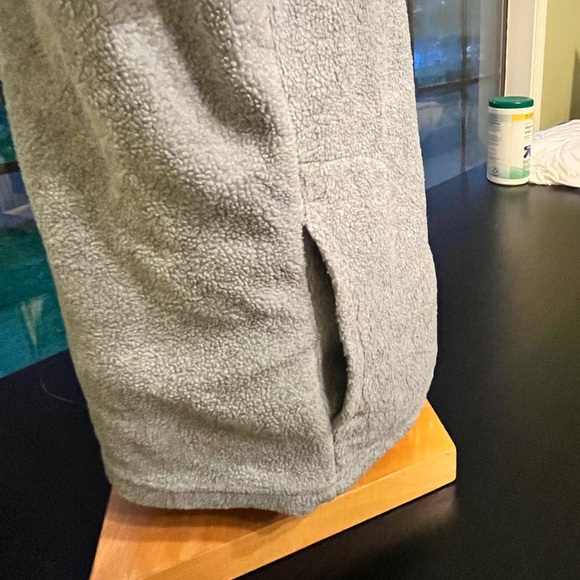 Light gray Memphis fleece jackets w/pockets - Adult L - Picture 9 of 15